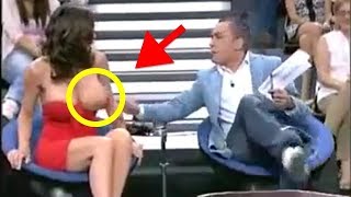 Top 5 Most Embarrassing Moments Caught On Live TV Funny TV Fails Caught on Live TV 4 [upl. by Eissolf]