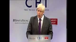 In full Boris Johnsons speech to CBI Annual Conference [upl. by Margetts737]