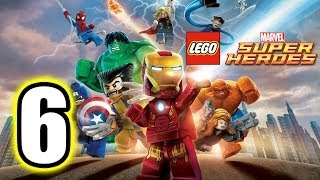 LEGO Marvel Super Heroes Walkthrough PART 6 PS3 Lets Play Gameplay TRUEHD QUALITY [upl. by Pegeen677]