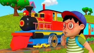 Gaadi Aayi Chuk Chuk  गाड़ी आयी जुक जुक  Hindi Nursery Rhymes  Hindi Kavita  Kids Channel India [upl. by Eiznik]