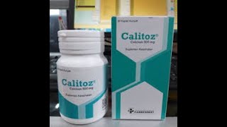 CALOS CALITOZ CHEWABLE TABLET 500mg Suplemen Multivitamin Kalsium [upl. by Pollie]