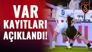 SivassporGalatasaray Maçının VAR Kayıtları Açıklandı İşte Barış Ve Manaj Pozisyonunda Konuşulanlar [upl. by Naharba]