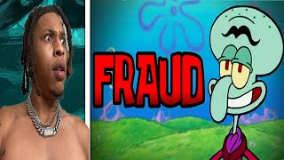 Squilliam facnyson is a fraud How do y’all feel about this SpongeBob conspiracy [upl. by Latoye]