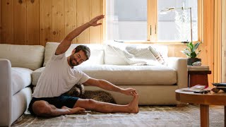 Full Body Stretch Routine For Flexibility Mobility amp Relaxation  Day 6  Yoga With Tim [upl. by Adnamal]