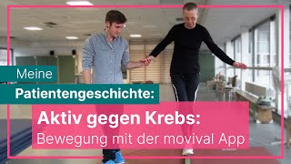 Bewegung gegen Krebsmovival App  Asklepios [upl. by Llecrad]