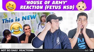 NSD REACT TO OUR FETUS SELVES REACTING TO BTS HOUSE OF ARMY THROWBACK [upl. by Chellman]