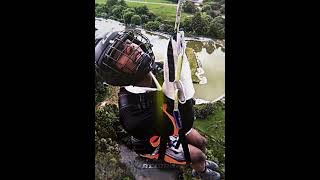 iShowSpeed Tries Free Fall 43 Meter drop😳💀 [upl. by Tepper]