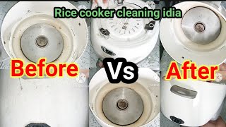 🌹 Ami jevabe rice cooker clean kore  Rice cooker cleaning idia [upl. by Akers]