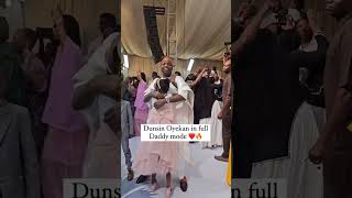 WATCH HOW DUNSIN OYEKAN DANCING WITH HIS DAUGHTER AND SON ON HIS BIRTHDAY [upl. by Pearman293]