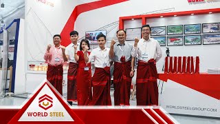 WorldSteel Group tại triển lãm xây dựng Myanbuild 2019 [upl. by Dav]