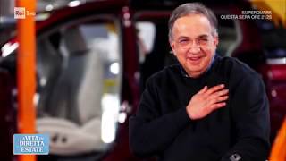 Sergio Marchionne il manager cosmopolita  La vita in diretta estate 25072018 [upl. by Deedahs]