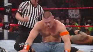 John Cena vs Randy Orton  2009 Superstar Of The Year Tournament Part 2 [upl. by Alexina]