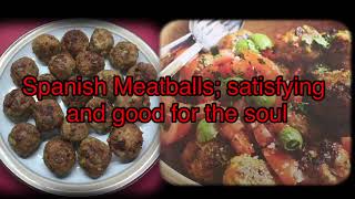 SPANISH MEATBALLS RECIPE [upl. by Aaberg]