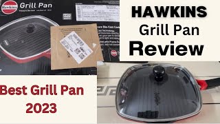 Hawkins 30cm Grill PanNon stick Die Cast Grilling Pan with Glass LidHawkins Grill Pan reviewgrill [upl. by Tranquada]