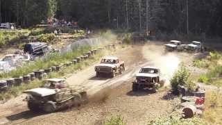 Port Alberni heavy metal wheel to wheel 4x4 racing [upl. by Hoy]