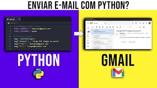 Como Enviar Email com Python FÁCIL [upl. by Sirotek]