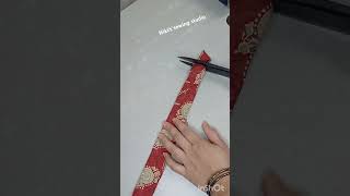 Piping patti easy n quick sewing tips n tricks follow for more 👆 shortvideo [upl. by Atiuqnahs]