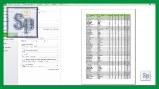 Excel  Repetir títulos de tablas en todas las hojas de impresión Tutorial en español HD [upl. by Amalita]