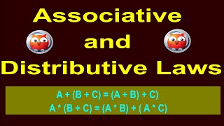 Associative and Distributive Law [upl. by Steinway]