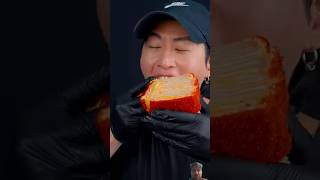 Ultimate cheetos grilled cheese cheetos cheetosmacncheese food eating cooking asmreating [upl. by Dlorad]