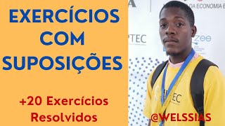 EXERCÍCIOS DIFÍCEIS  SUPOSIÇÕES [upl. by Dubois766]