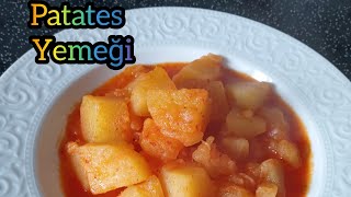 sulu patates yemeği ⭐ [upl. by Eigroeg]