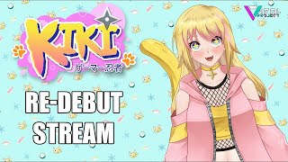 Kiki ningamer RE DEBUT STREAM ¡He vuelto vt graduada [upl. by Nnylarej]