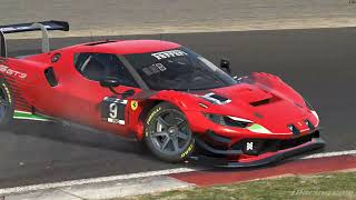 iracing okayama international circuit ferrari fixed [upl. by Emmy]