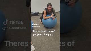 2 types at the gym god boxfit workout fitness fitnessmotivation funny yoga exercise lol [upl. by Pate]