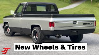 Sweet WheelTire Setup for Lowered C10 [upl. by Jonina]