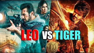 Bollywood Top 2 Movies Official Trailers 2023  Salman Khan Tiger 3 LEO Thalapathy Vijay [upl. by Zeralda]