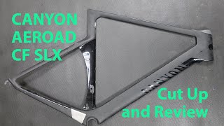 Canyon Aeroad CF SLX  Cut Up and Review [upl. by Erikson147]