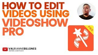 How to Edit Videos using Videoshow Pro [upl. by Ahsenet]