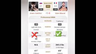 Contender Series 2024 Week 9 Prediction ✅ Vakhitov vs Masraf [upl. by Vi]