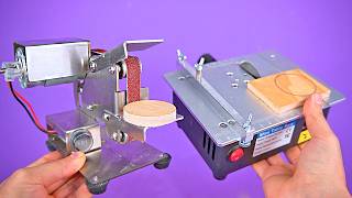 Amazing Mini Hobby Table Saw and Mini Belt Sander for DIY Projects [upl. by Charbonneau348]