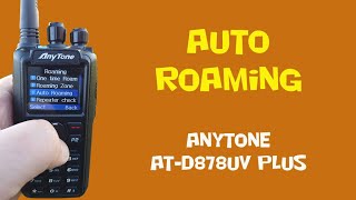 Auto roaming con Anytone ATD878UV Plus  Ricerca automatica dei ponti  DMR [upl. by Ansilme12]