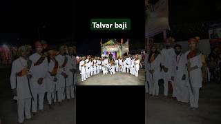 Talvar baji in navratri 🥁 reels navratri talvar baji trending hetal patel reels [upl. by Ayar]