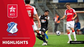 Samenvatting MVV Maastricht  FC Eindhoven 17092021 [upl. by Nahrut]