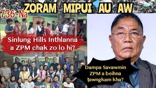 Zoram Mipui Au Aw 736Na SHDC a ZPM tling lo hi 7th Nov2024 [upl. by Assirrac]