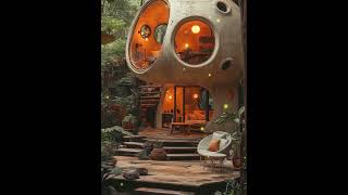 Whimsical Forest Dome House forestretreat domehouse [upl. by Rotberg]