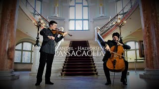 Handel  Halvorsen  Passacaglia Violin vs Cello [upl. by Einwat]