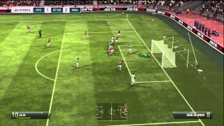 FIFA 13  Tuto geste technique 5 quotTirs en talonnadesquot [upl. by Ahsilav730]