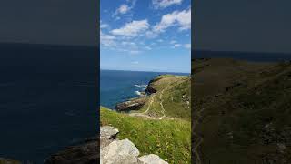 Tintagel coast Cornwall 27th July 2024 [upl. by Ddarb]