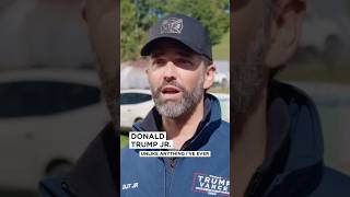 Donald Trump Jr Witnesses Hurricane Helene Damage Firsthand [upl. by Kriste847]