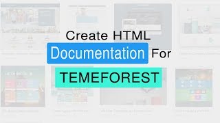 How to Create HTML Documentation File for Themeforest  Bangla [upl. by Bentley215]