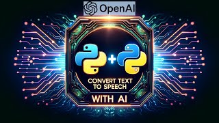 Text To Speech Open AI API with Python Code [upl. by Uttica363]