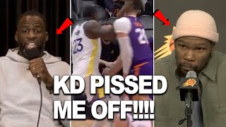 Draymond says Kevin Durant PISSED HIM OFF KD RESPONDS quotDraymond going to therapy amp SHT [upl. by Cassaundra]