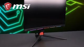 MSI Optix MPG series  Features Introduction  Gaming Monitor  MSI [upl. by Sregor584]