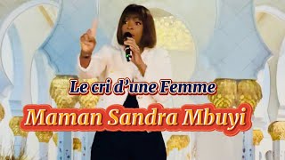 Pasteure Sandra Mbuyi  Le cri d’une Femme  Convocation Solennelle du Seigneur 2ème Édition 🇩🇪 [upl. by Esoryram25]