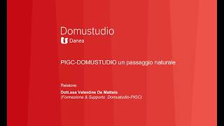 Seminario quotPIGC  Domustudio un passaggio naturalequot [upl. by Ferris]